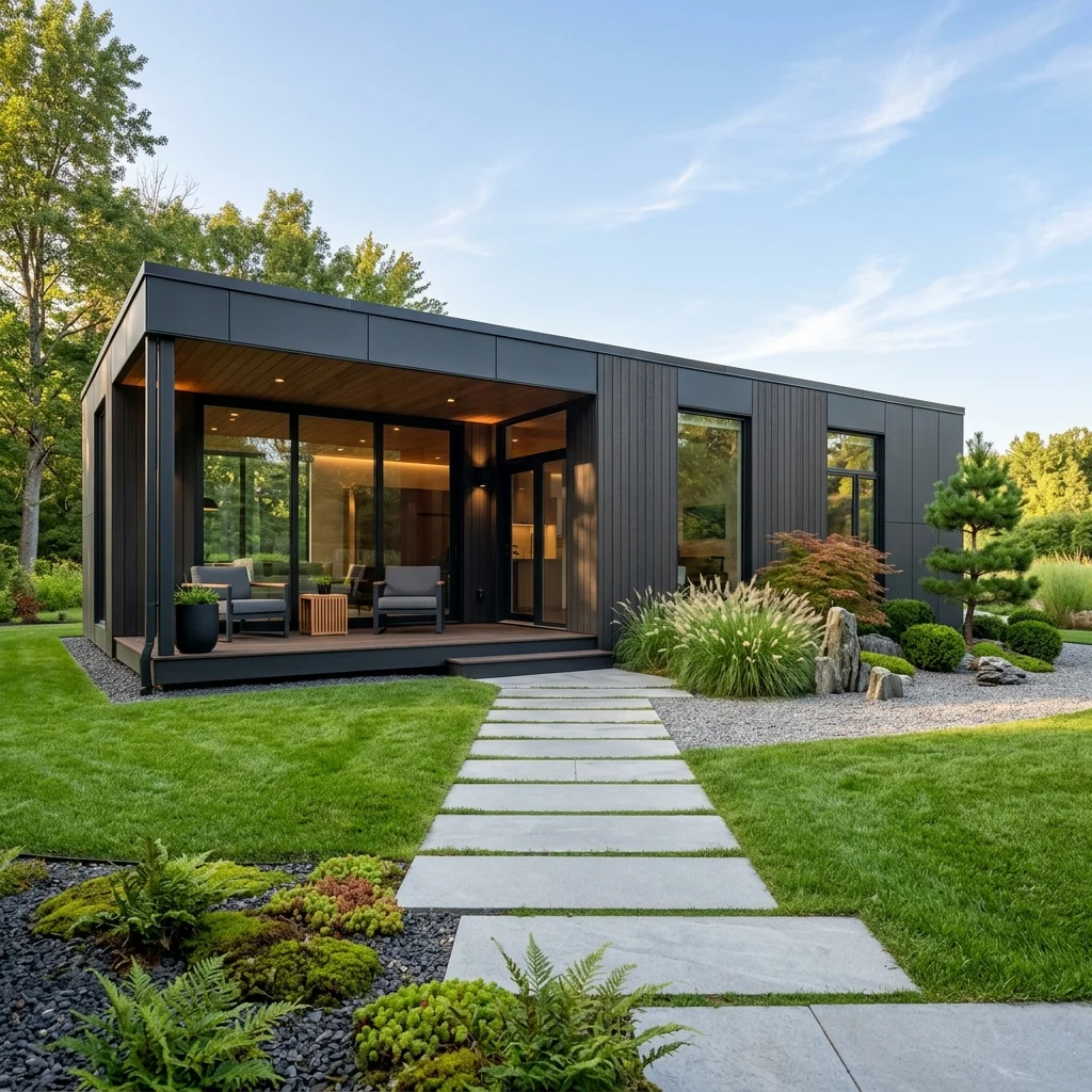 Exterior minimalista